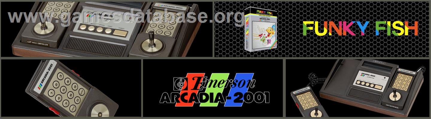 Funky Fish - Emerson Arcadia 2001 - Artwork - Marquee