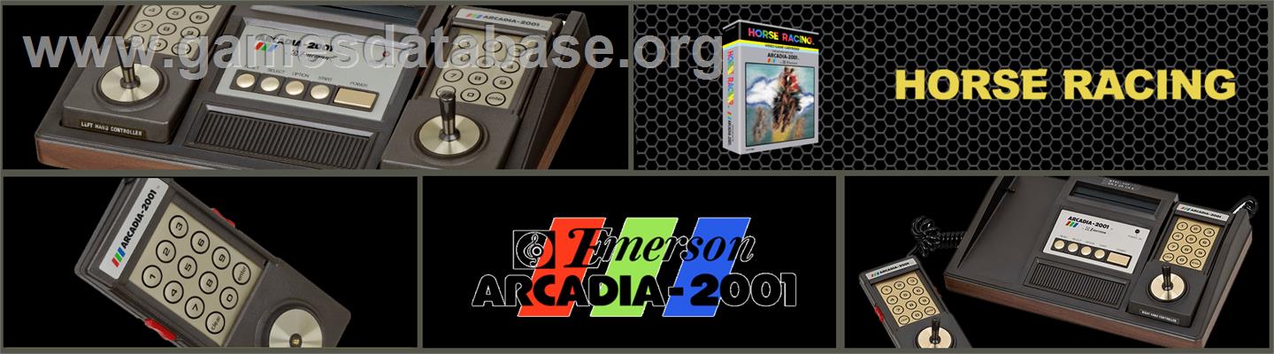 Horse Racing - Emerson Arcadia 2001 - Artwork - Marquee