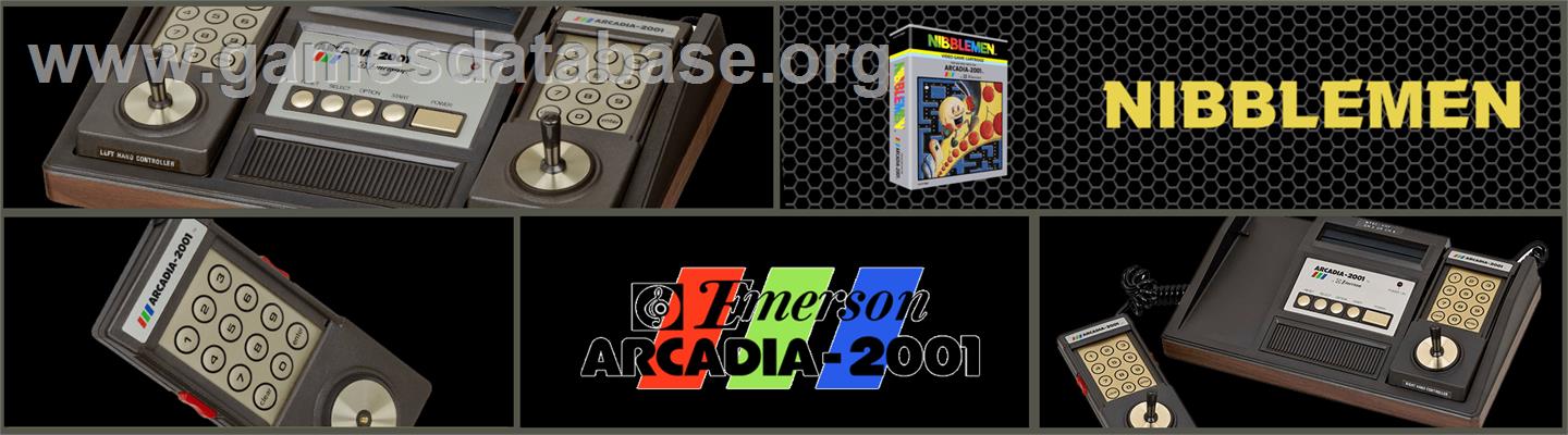 Nibblemen - Emerson Arcadia 2001 - Artwork - Marquee