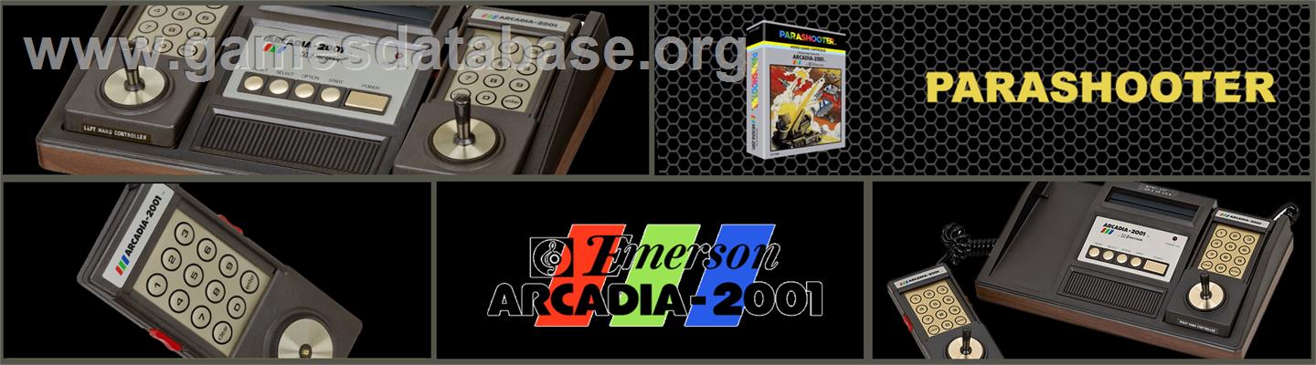 Parashooter - Emerson Arcadia 2001 - Artwork - Marquee