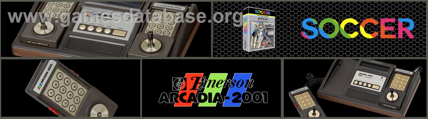 Soccer - Emerson Arcadia 2001 - Artwork - Marquee