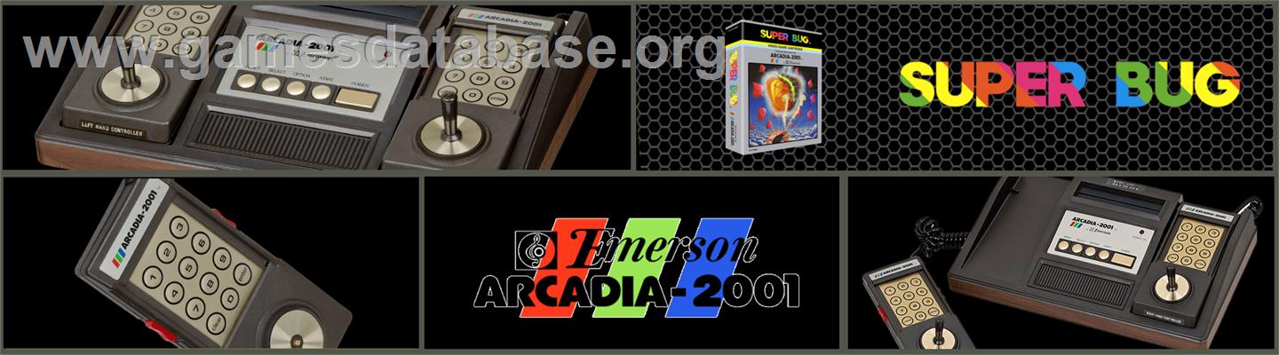 Super Bug - Emerson Arcadia 2001 - Artwork - Marquee