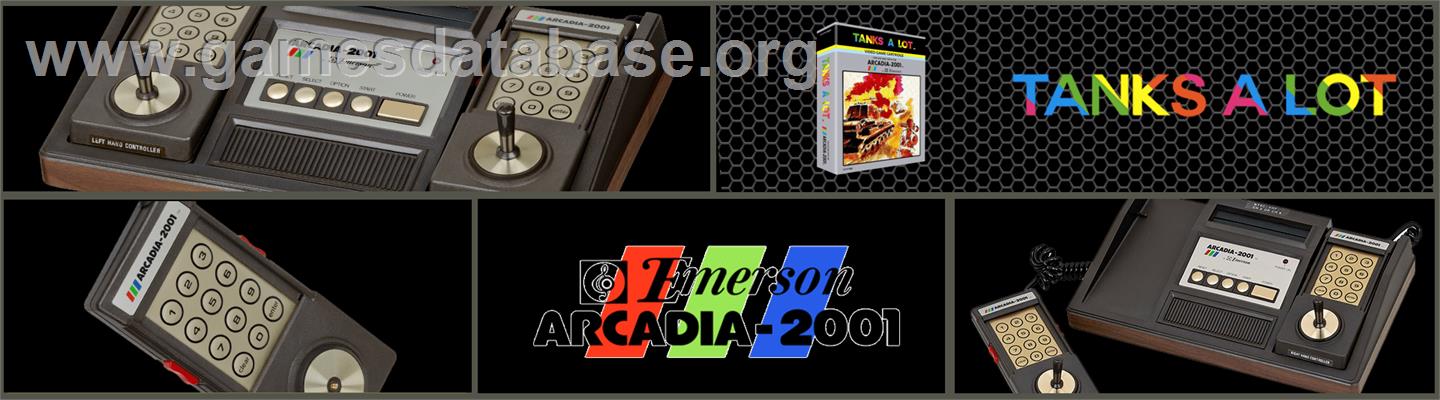 Tanks a Lot - Emerson Arcadia 2001 - Artwork - Marquee