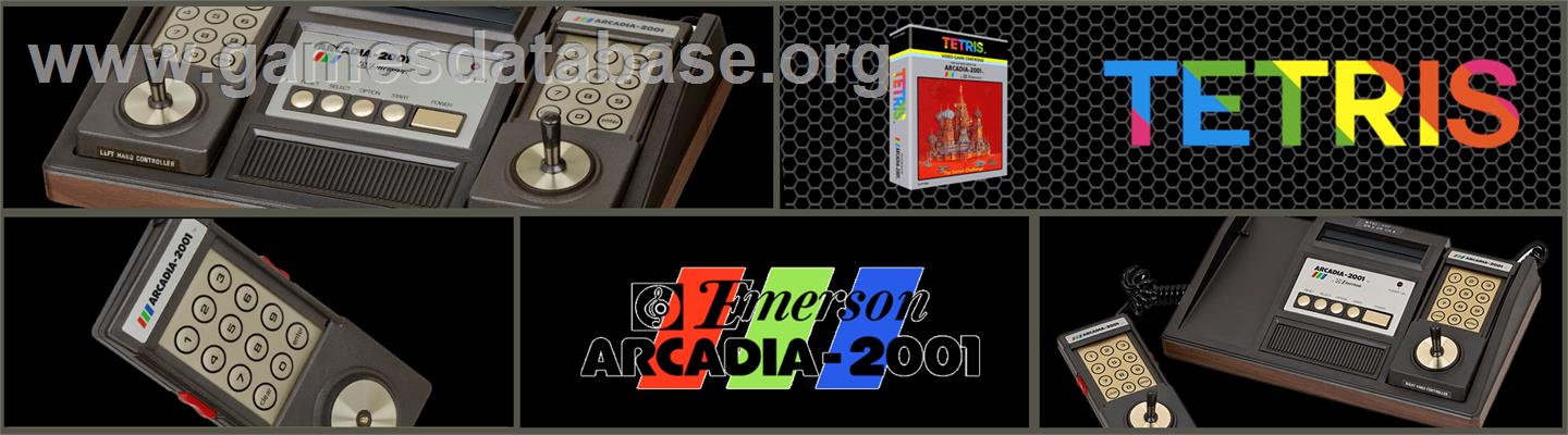 Tetris - Emerson Arcadia 2001 - Artwork - Marquee