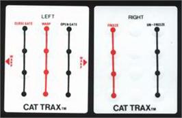 Overlay for Cat Trax on the Emerson Arcadia 2001.