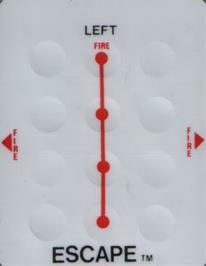 Overlay for Escape on the Emerson Arcadia 2001.
