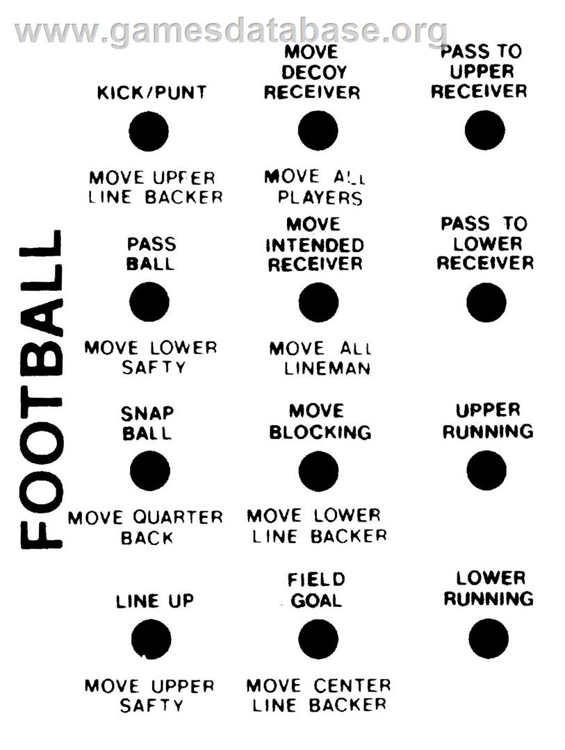 American Football - Emerson Arcadia 2001 - Artwork - Overlay
