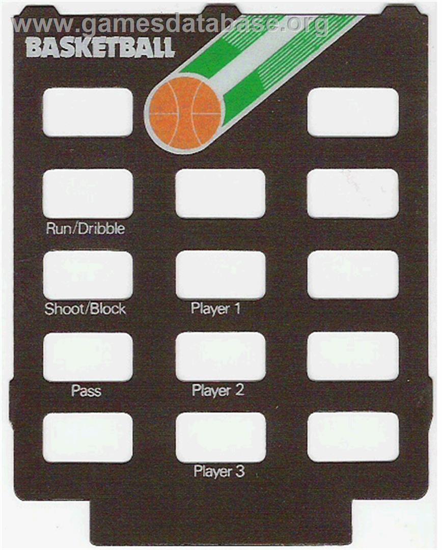 Basketball - Emerson Arcadia 2001 - Artwork - Overlay