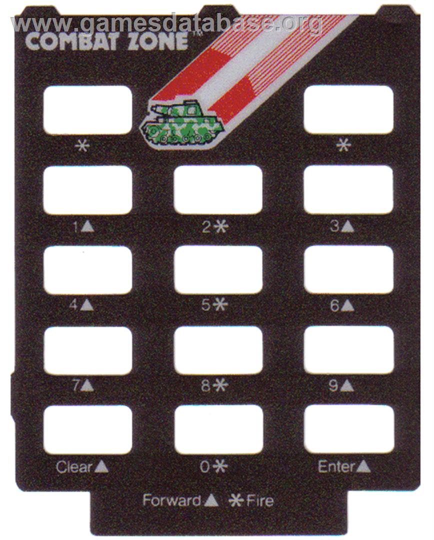 Combat - Emerson Arcadia 2001 - Artwork - Overlay
