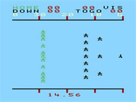In game image of American Football on the Emerson Arcadia 2001.