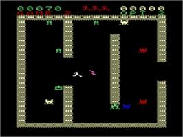 In game image of Escape on the Emerson Arcadia 2001.