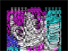 Title screen of Dr. Slump on the Emerson Arcadia 2001.