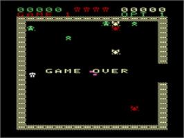 Title screen of Escape on the Emerson Arcadia 2001.