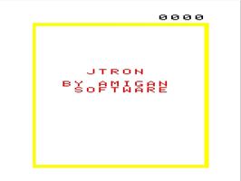 Title screen of Jtron on the Emerson Arcadia 2001.