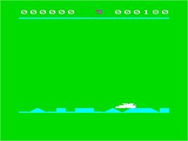 Title screen of Mobile Soldier Gundam on the Emerson Arcadia 2001.
