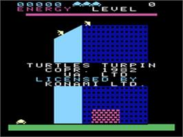 Title screen of Turtles / Turpin on the Emerson Arcadia 2001.