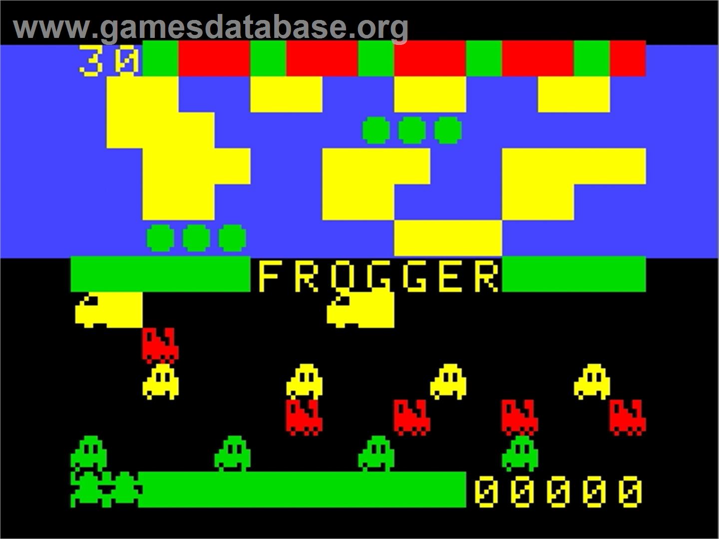 Frogger - Emerson Arcadia 2001 - Artwork - Title Screen