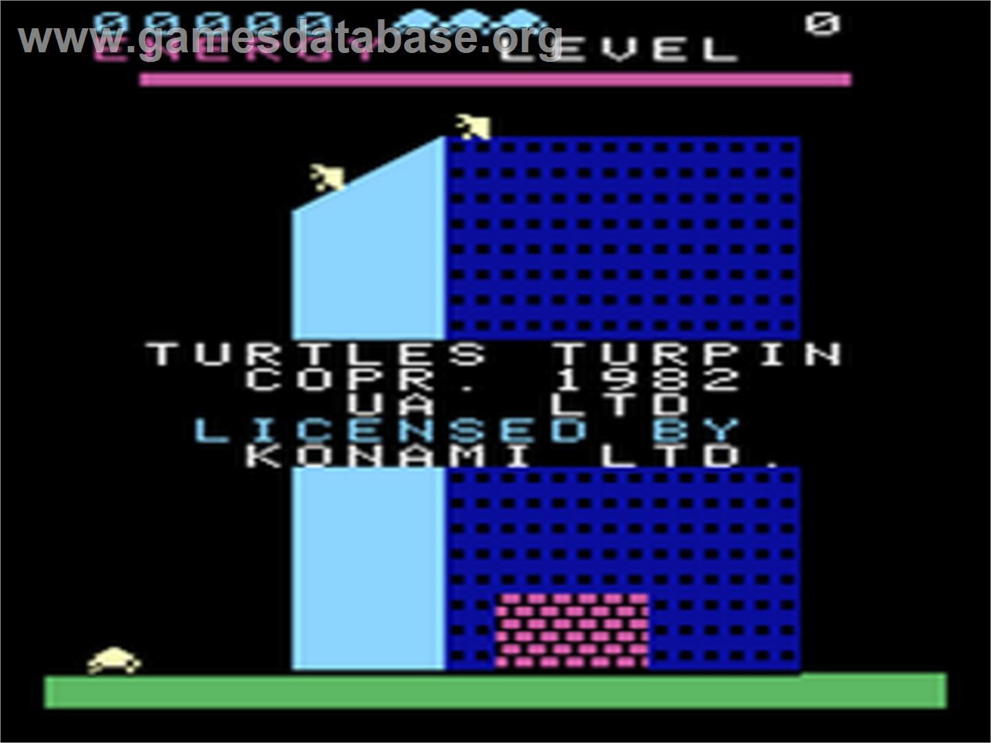 Turtles - Emerson Arcadia 2001 - Artwork - Title Screen