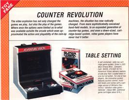 Advert for Super Cobra on the Atari 7800.