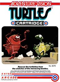 Box cover for Turtles on the Entex Adventure Vision.