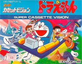Box cover for Doraemon on the Epoch Super Cassette Vision.