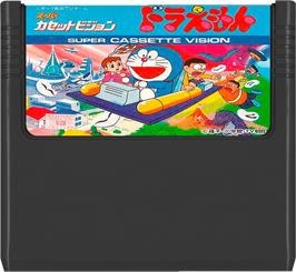 Cartridge artwork for Doraemon on the Epoch Super Cassette Vision.