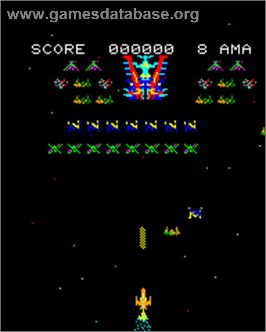 Astro Wars II - Battle in Galaxy - Epoch Super Cassette Vision - Artwork - In Game