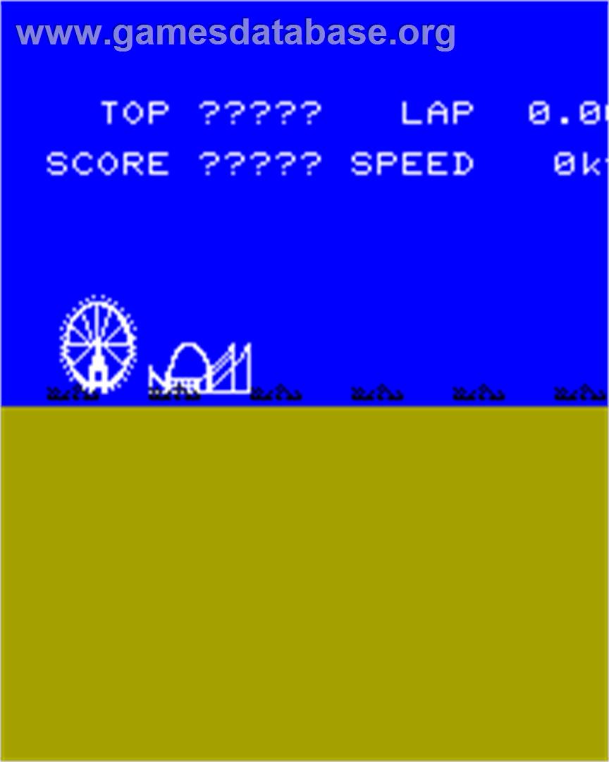 Pole Position II - Epoch Super Cassette Vision - Artwork - In Game