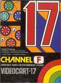 Box cover for Videocart-17 - Pinball Challenge on the Fairchild Channel F.
