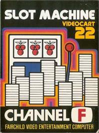 Box cover for Videocart-22 - Slot Machine on the Fairchild Channel F.