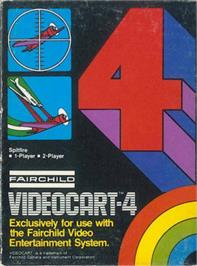 Box cover for Videocart-4 - Spitfire on the Fairchild Channel F.