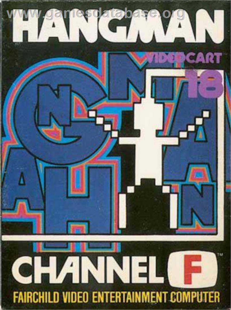 Videocart-18 - Hangman - Fairchild Channel F - Artwork - Box