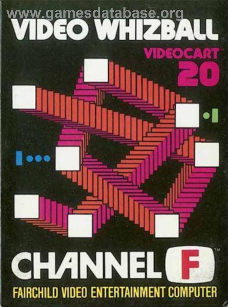 Videocart-20 - Video Whizball - Fairchild Channel F - Artwork - Box
