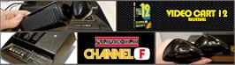 Arcade Cabinet Marquee for Videocart-12 - Baseball.