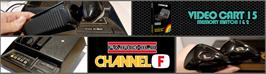 Arcade Cabinet Marquee for Videocart-15 - Memory Match.
