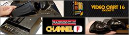 Arcade Cabinet Marquee for Videocart-16 - Dodge-it.