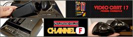 Arcade Cabinet Marquee for Videocart-17 - Pinball Challenge.