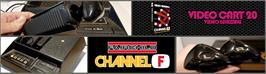 Arcade Cabinet Marquee for Videocart-20 - Video Whizball.