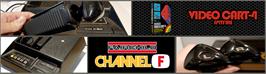 Arcade Cabinet Marquee for Videocart-4 - Spitfire.