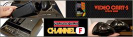 Arcade Cabinet Marquee for Videocart-5 - Space War.