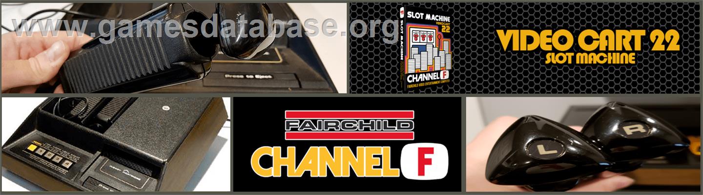 Slot Machine - Fairchild Channel F - Artwork - Marquee