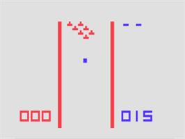 In game image of Bowling on the Fairchild Channel F.