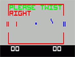 In game image of Demonstration Cartridge on the Fairchild Channel F.