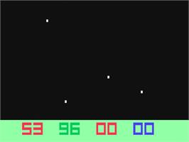 In game image of Videocart-23 - Galactic Space Wars on the Fairchild Channel F.