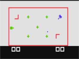 In game image of Videocart-2 - Desert Fox, Shooting Gallery on the Fairchild Channel F.