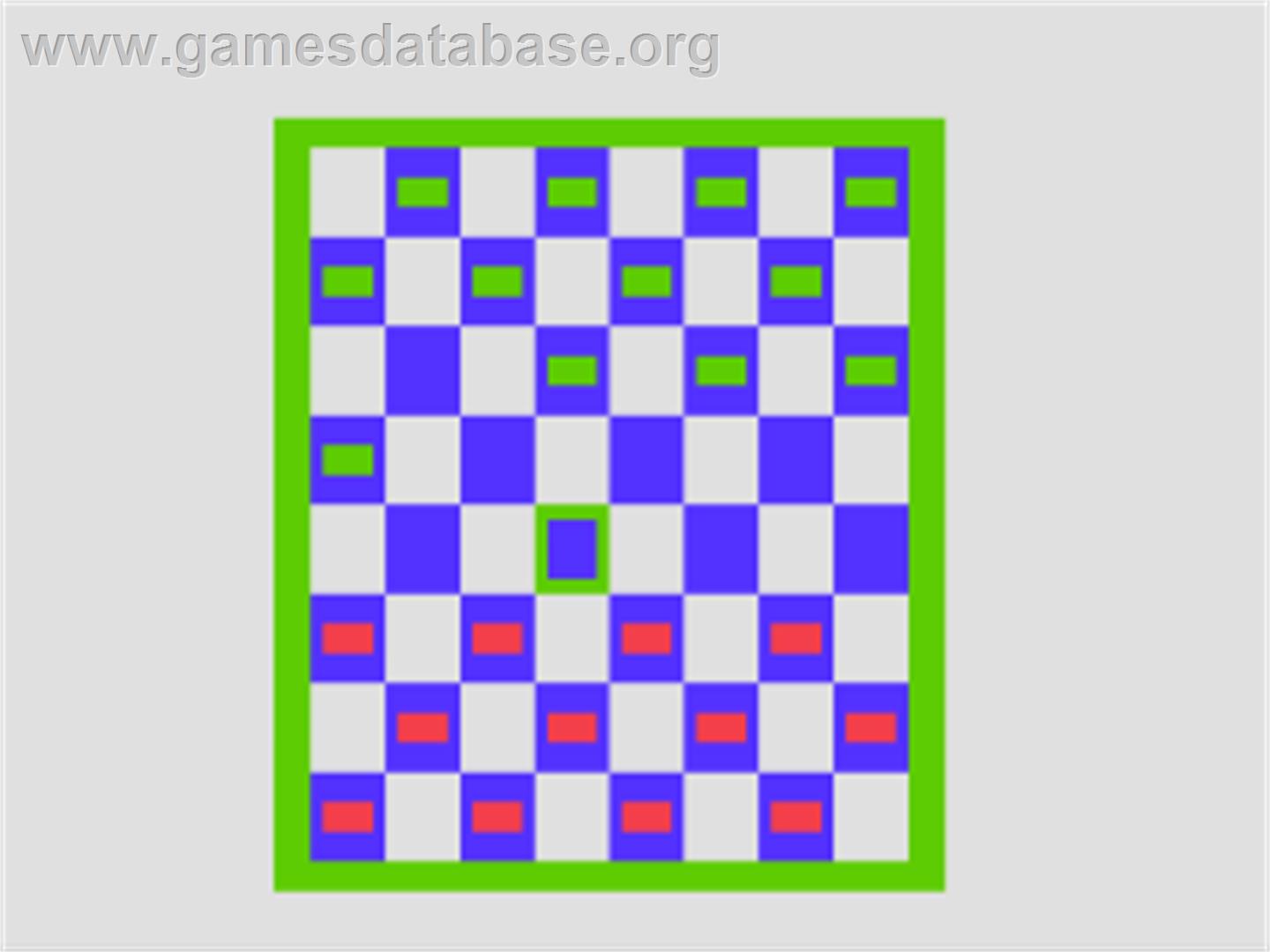 Checkers - Fairchild Channel F - Artwork - In Game