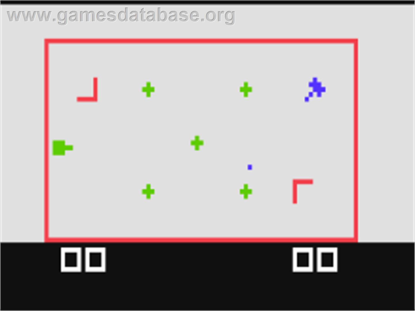 Desert Fox & Shooting Gallery - Fairchild Channel F - Artwork - In Game