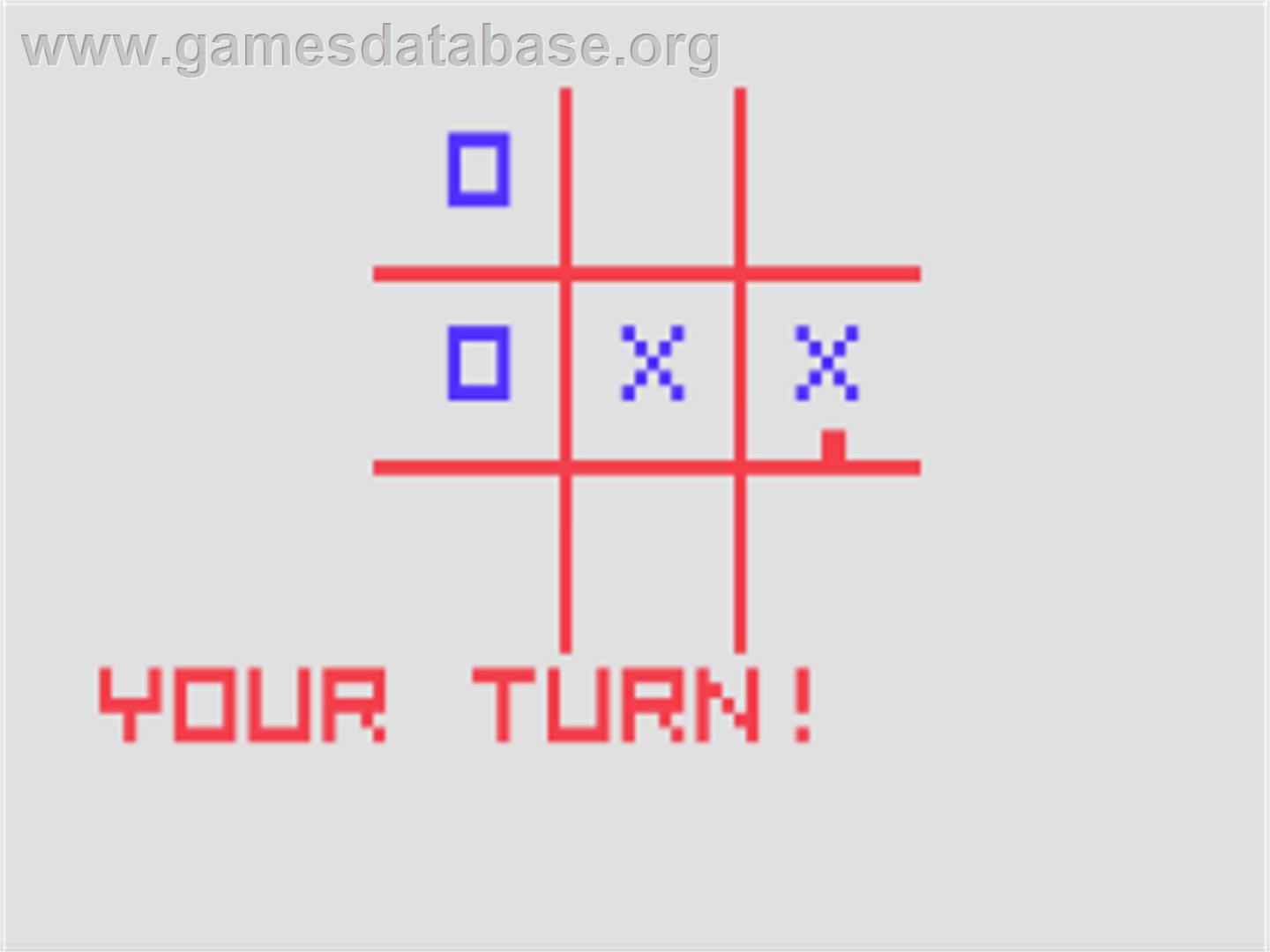 Tic-Tac-Toe, Shooting Gallery, Doodle, & Quadra-Doodle - Fairchild Channel F - Artwork - In Game