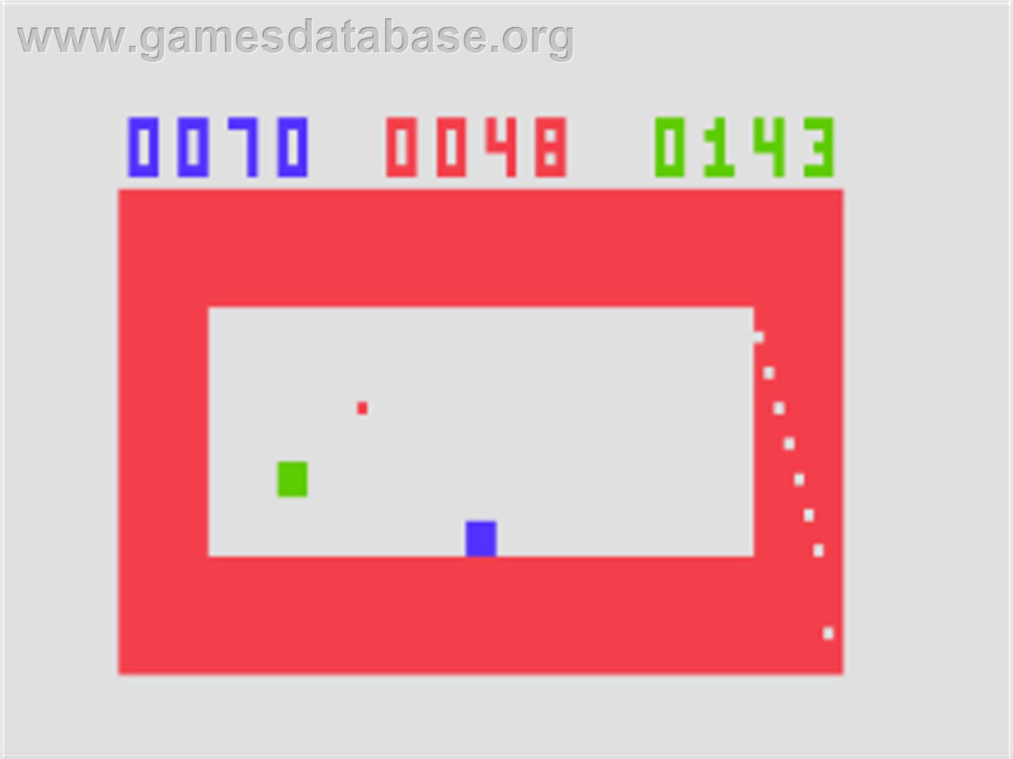 Videocart-16 - Dodge-it - Fairchild Channel F - Artwork - In Game