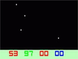 Title screen of Galactic Space Wars & Luna Lander on the Fairchild Channel F.